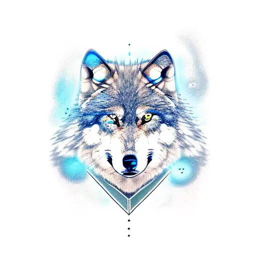 Wolf Facing Void