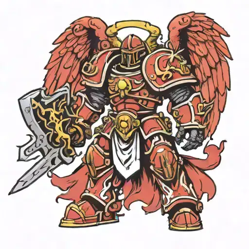 Blood Angel Warhammer 40K Angel Knight