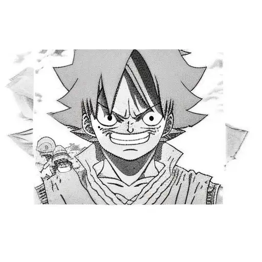 Combine Luffy From One Pieceas A Child And Him Becoming The Pirate King
