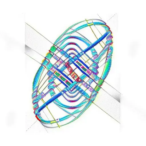 Dna Double Helix Intertwined With A Philosophical Quote