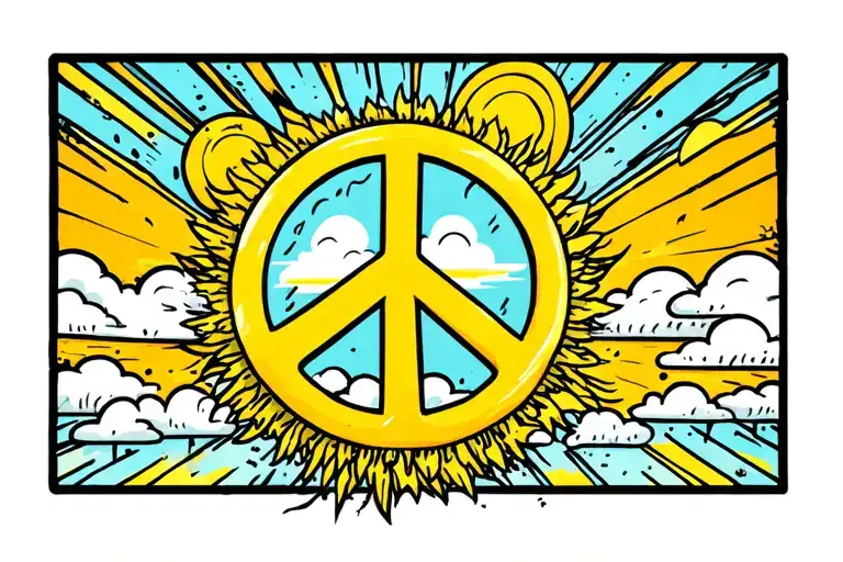 Peace Symbol With Weather