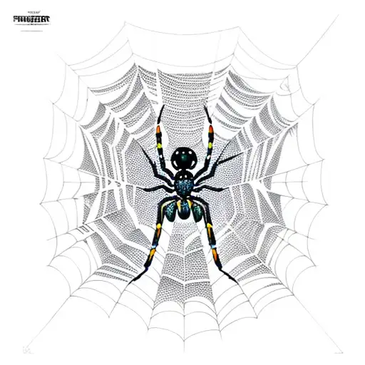Spider Weaving A Cosmic Web
