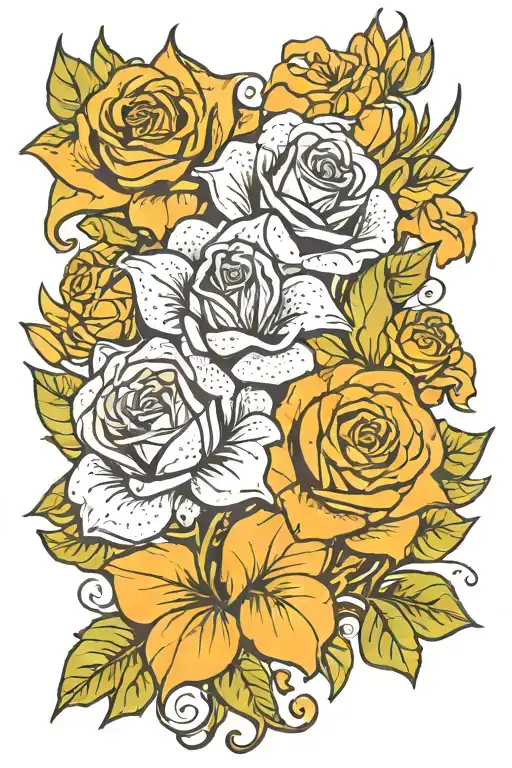 Lilly And Rose Growing