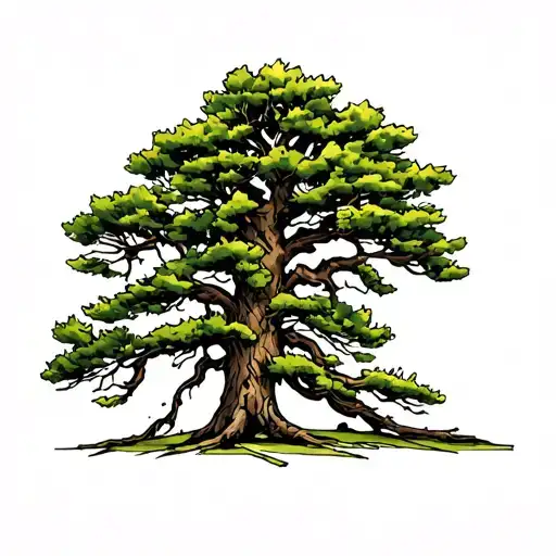 Maine Arizona Alberta Intertwined Tree Branches