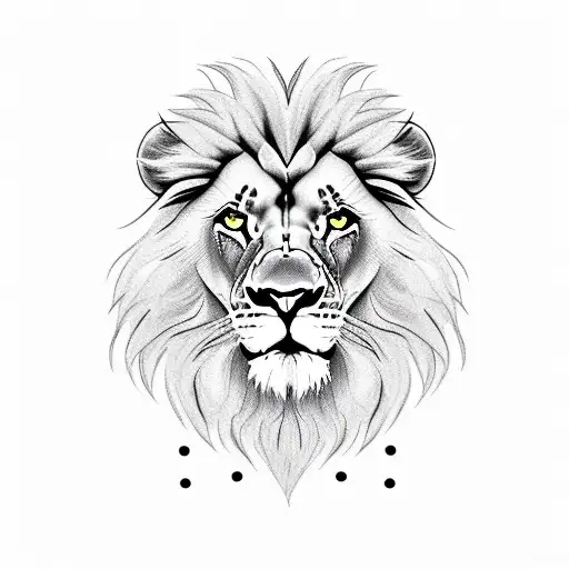 Lion Surrounded By The Name Jakob