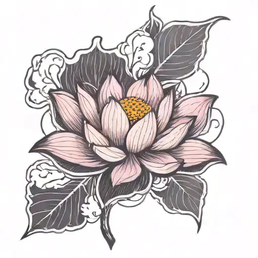 Lotus Flower Blooming Flower