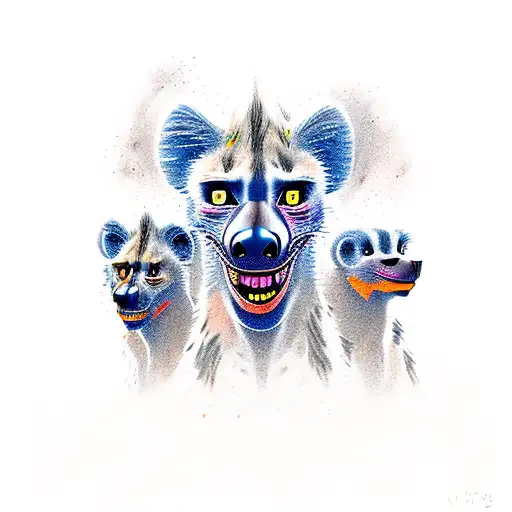 4 Hyenas From The Lion King