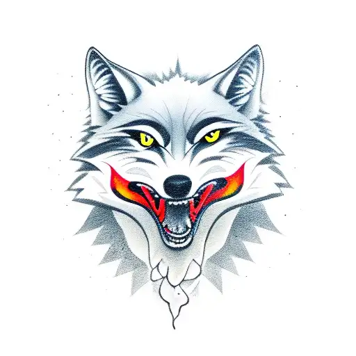 Two Wolf Or A Vampire