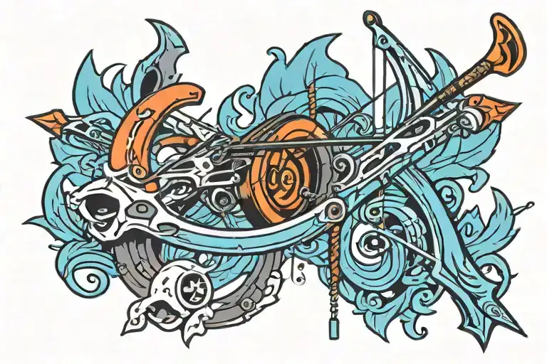 Compound Bow And Arrow Weapon