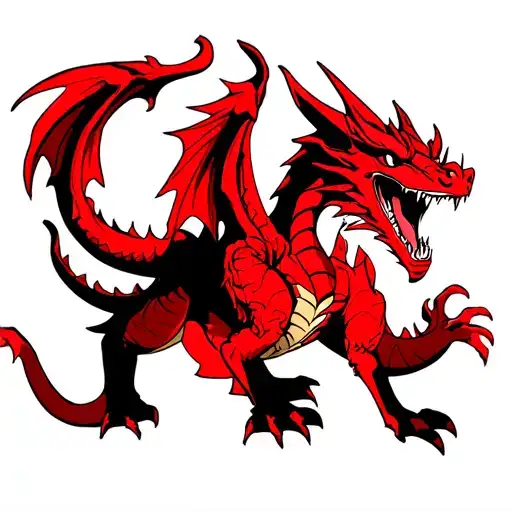 Red Dragon Forth Wing