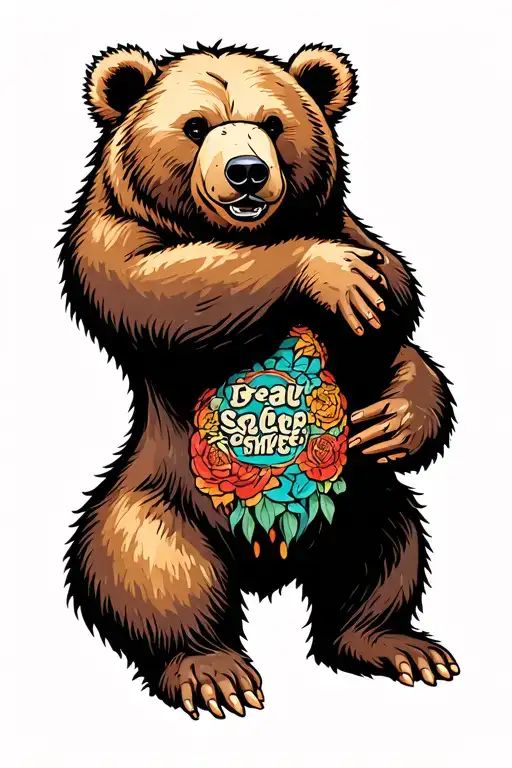 Bear Embrace Whatever May Come