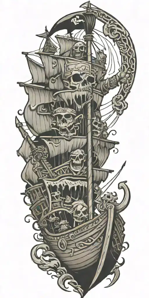 Viking Zombie Ship