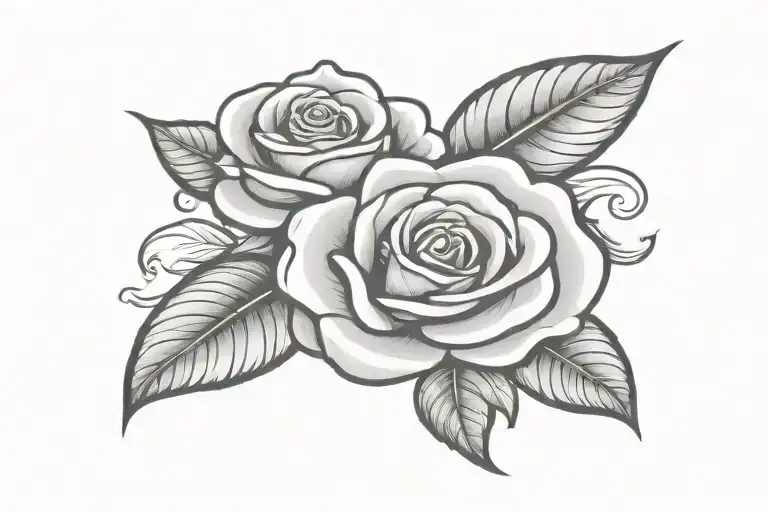 Rose With The Word Fyiit Going Through It On The Top