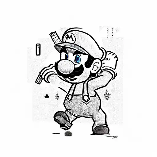 Super Mario With Camera