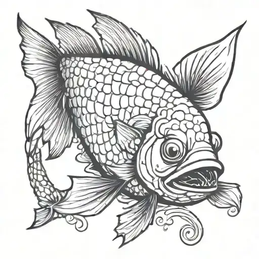 Comical Fish Transforming