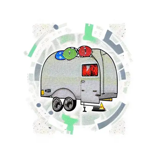 Combine Elements Of Poker Cards With The Iconic Breaking Bad Rv