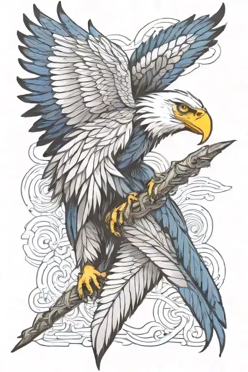 A Majestic Mix Of Blue Eagle And Philippine Eagle