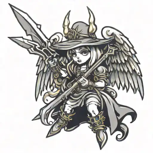 Angels Witch Weapon Formed