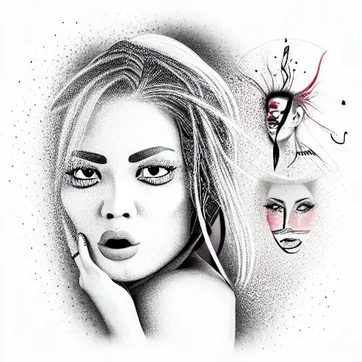 Female Face With Sac