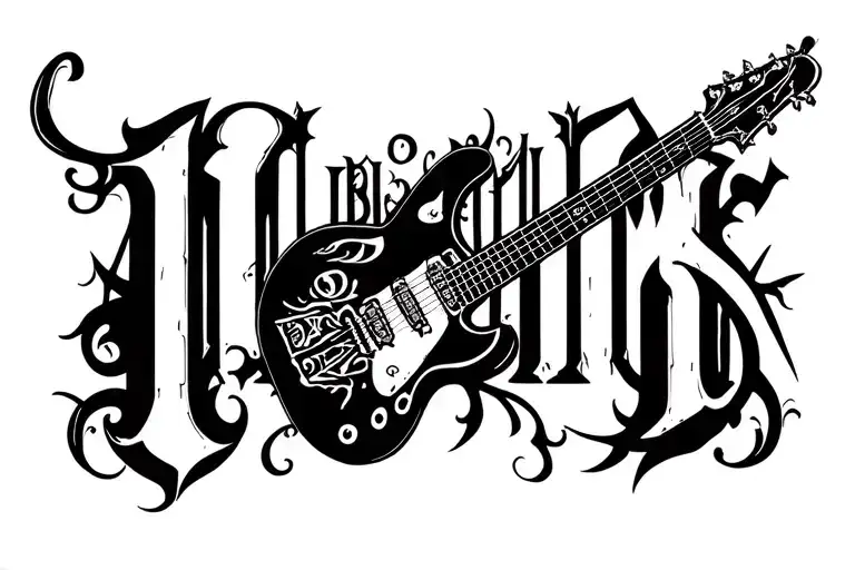 Gothic Style Music Themed