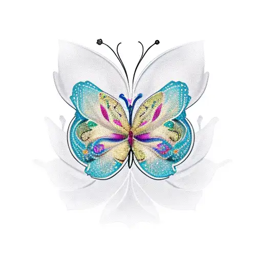 Pura Vida Lion Diamond Butterfly Rose Negroni Air Plant