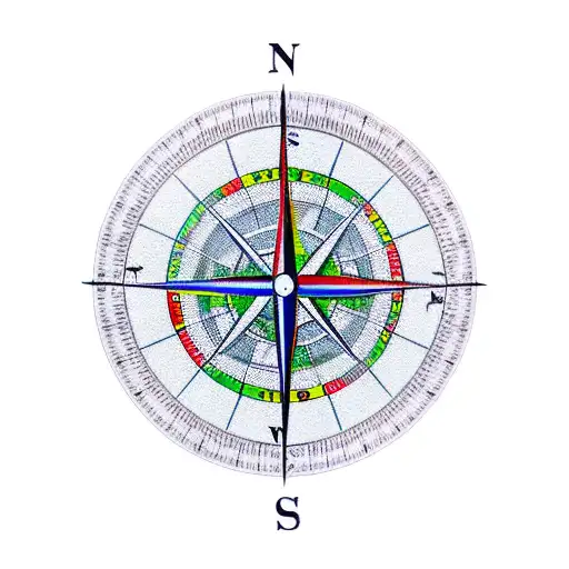 Carte Australia Compass
