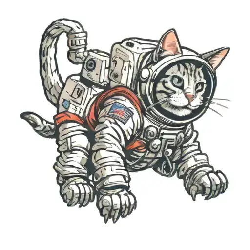 Spacesuit Cat