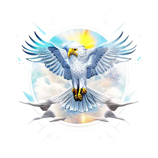 Flying Eagle No Background