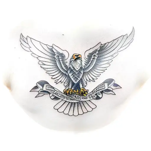Eagle Tattoo For Men Back