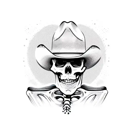 Skeleton Cowboy