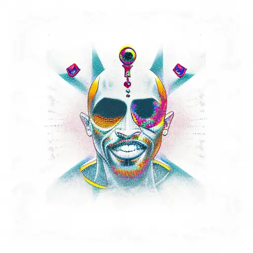 All Eyez On Me Lettering