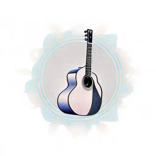 Acoustic Guitar And Music