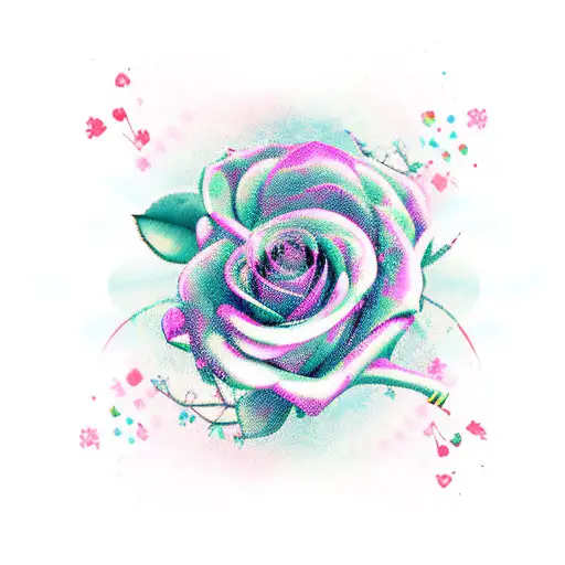 Roses With Crown And Banner