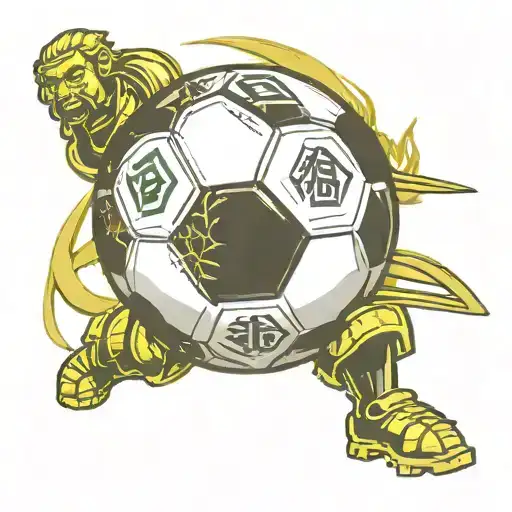 Samurai Soccer Ball