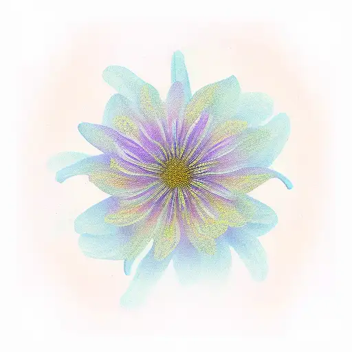 Chloris Flower In Color