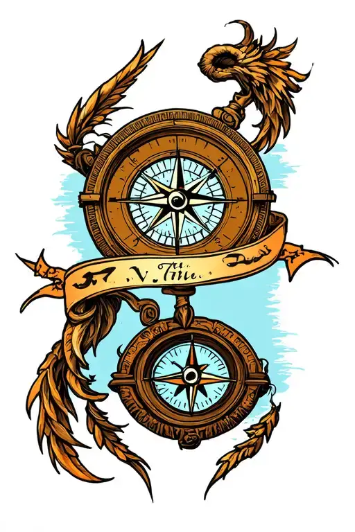 Sone Paenitentia With Compass Rose