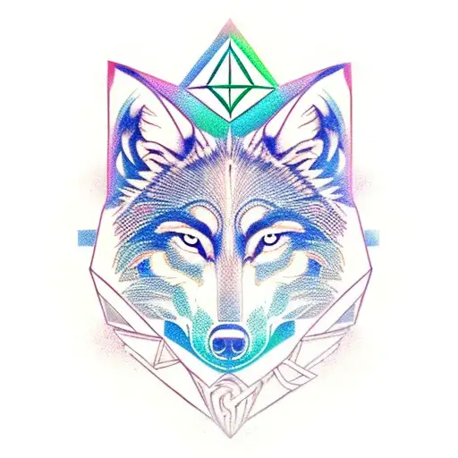 Wolf And Valknut