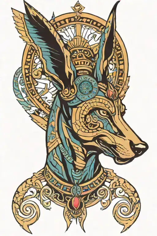 Enzo Circle And Anubis