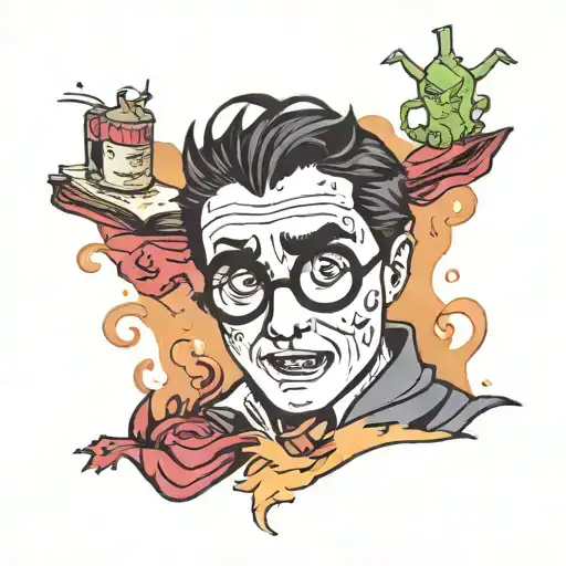 Harry Potter Book Cover Art