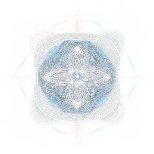 An Intricate Geometric Pattern Inspired By The Sound Waves Of Music