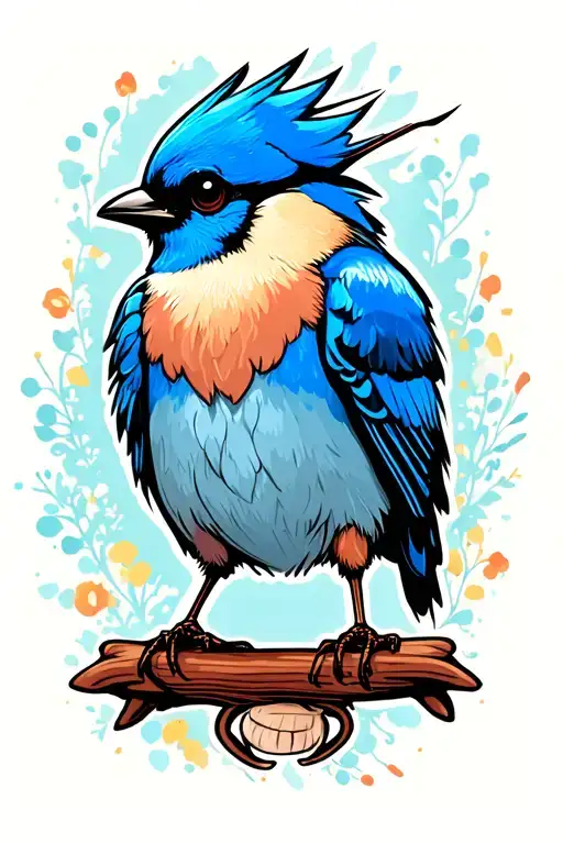Bluebird Sitting