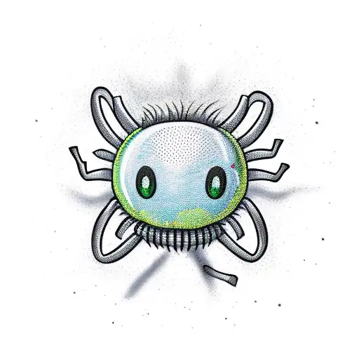 Happy Face Spider On Coconut