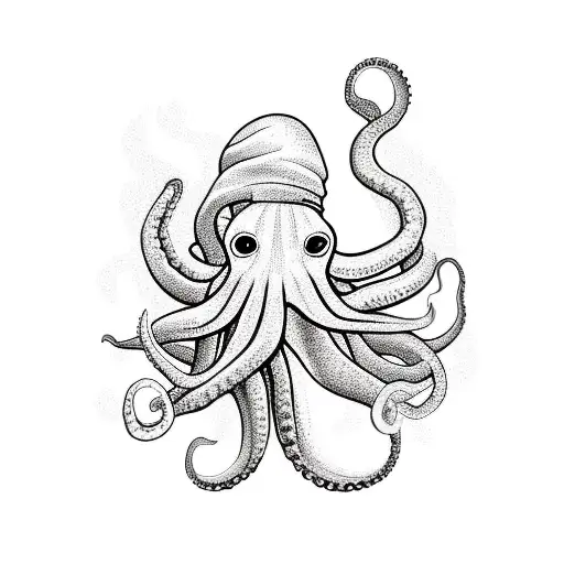 Octopus On Anchor