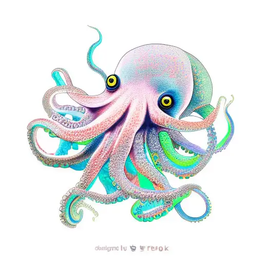 Colored Octopus