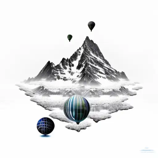 Mountain With Water Reflection