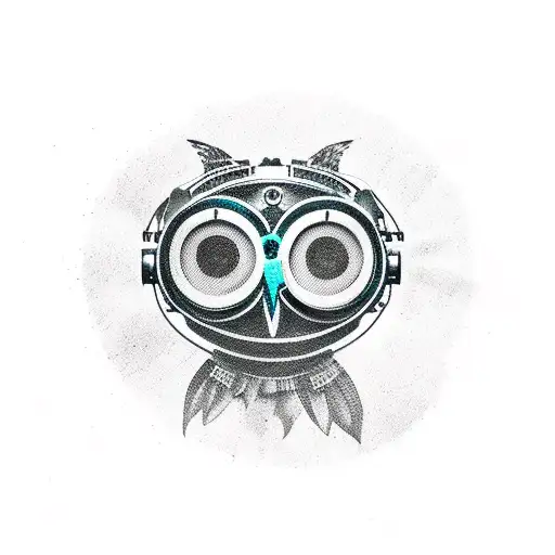 Steampunk Owl With Goggles