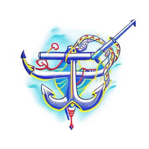 Fishing And Anchor