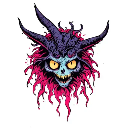 Create A Dark But Vibrant Weird But Pretty Looking Creatures