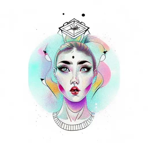 Beautiful Young Woman With