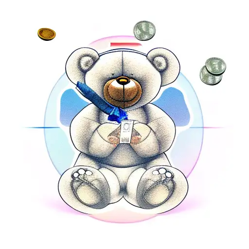 Teddy Bear With Money